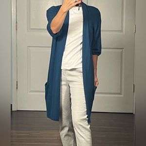 Vince 100% cashmere longline cardigan size S